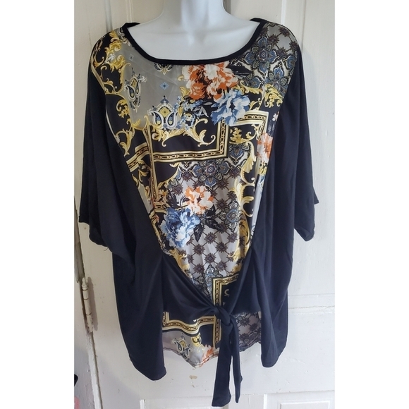 Goddess Faux Layer Top - Picture 1 of 9